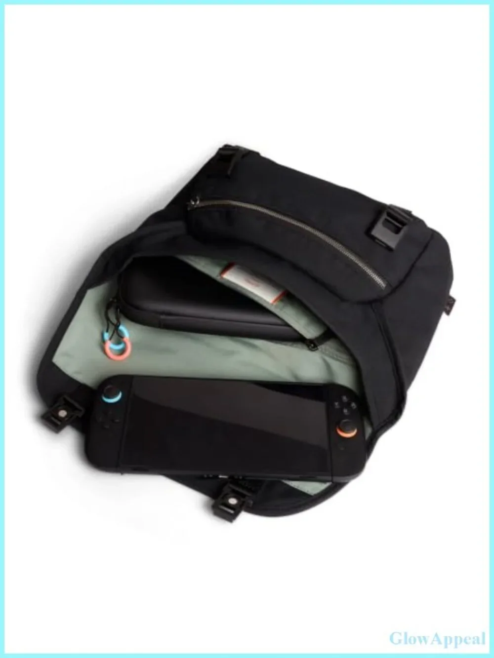 Classic Messenger Gaming Edition 8L Crossbody Bag Adjustable Strap Water